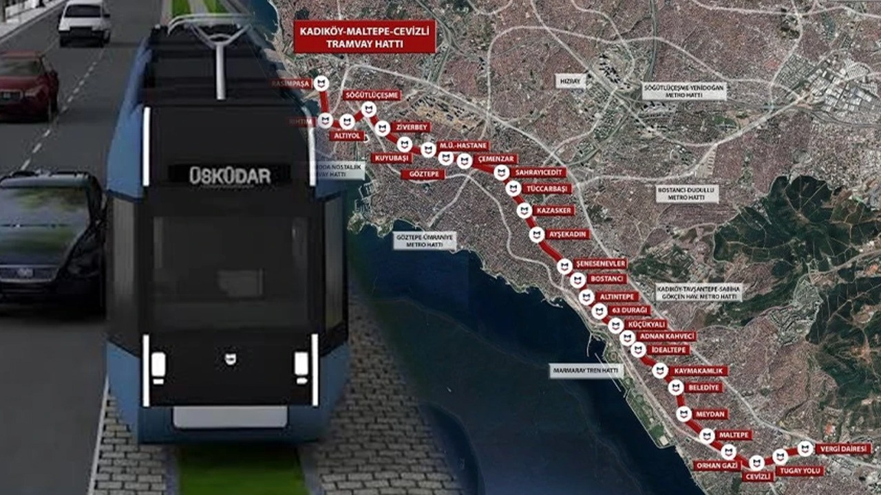 Üsküdar, Kadıköy ve Maltepe'yi Birleştirecek Tramvay Hattı Müjdesi!